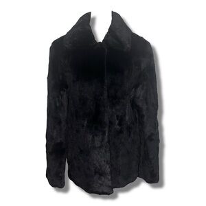 Bernardo Spanish Rabbit Fur Coat
